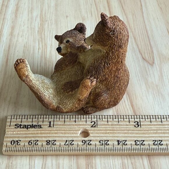 Vintage Bear Cubs Playing Figurine By Sherratt & Simpson of England - Picture 9 of 9